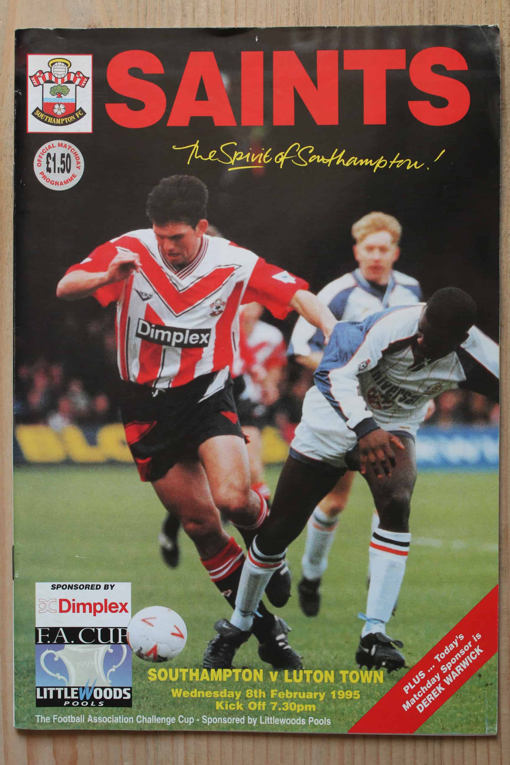 Southampton FC v Luton Town FC